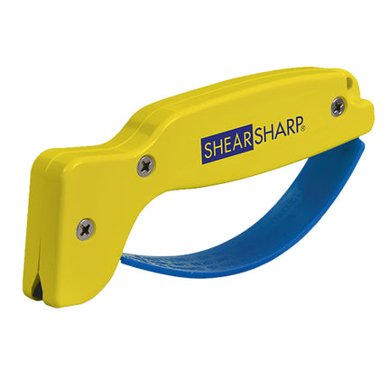 AccuSharp ShearSharp Scissors Sharpener, Yellow & Blue