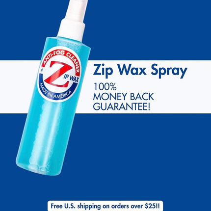 Zip Wax Anti-Fog Spray, 2 oz