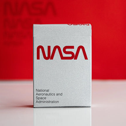 Fulton's Official NASA Worm Logo Playing Cards