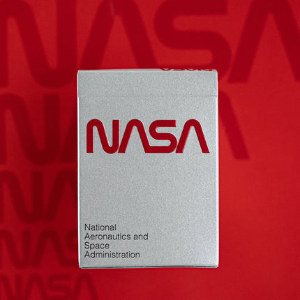 Fulton's Official NASA Worm Logo Playing Cards