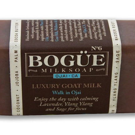 Bogue Milk Soap No.6 Walk In Ojai Goat Milk Bar Soap 4.5oz