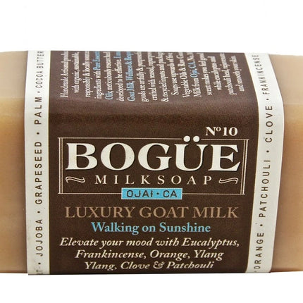 Bogue Milk Soap No.10 Walking On Sunshine Goat Milk Bar Soap 4.5oz