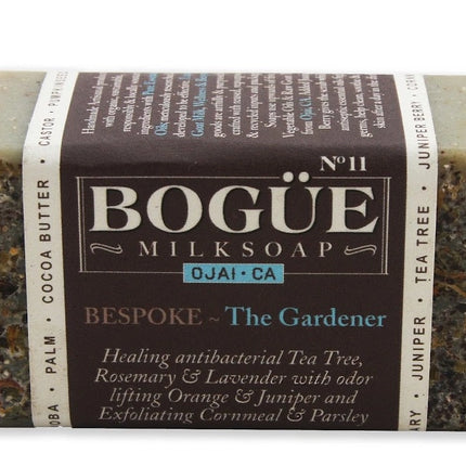 Bogue Milk Soap No.11 BESPOKE The Gardener Blend Goat Milk Bar Soap 4.5oz