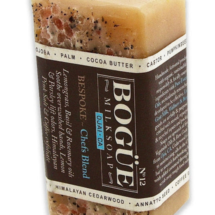 Bogue Milk Soap No.12 BESPOKE Chef's Blend Goat Milk Bar Soap 4.5oz