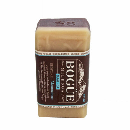 Bogue Milk Soap No.38 BESPOKE Mountaineer Goat Milk Bar Soap 4.5oz