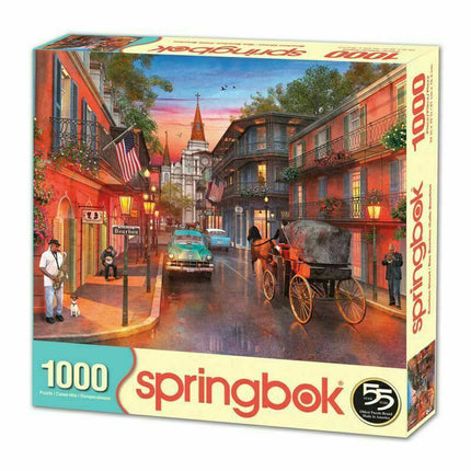 Springbok 33-10890 Bourbon Street, 1000-piece Jigsaw Puzzle