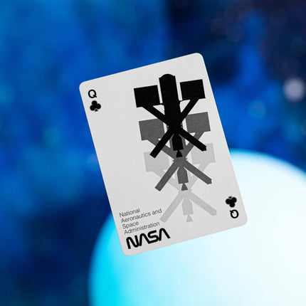 Fulton's Official NASA Worm Logo Playing Cards