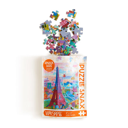 WerkShoppe 100-piece Puzzle Snax, Paris Holiday