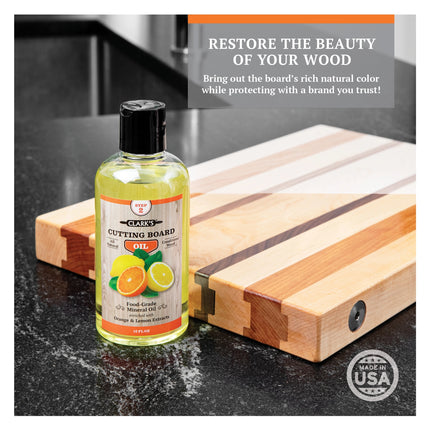 CLARK'S Cutting Board Oil, Orange & Lemon Scented