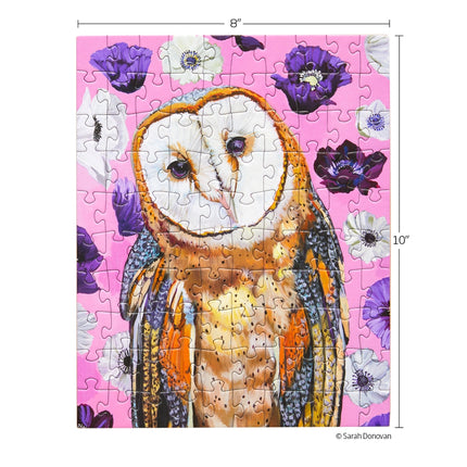 WerkShoppe 100-piece Puzzle Snax, Barn Owl