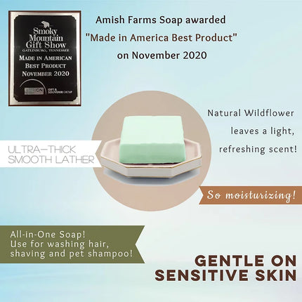 Amish Farms Soap 5-Bar Soap Bag