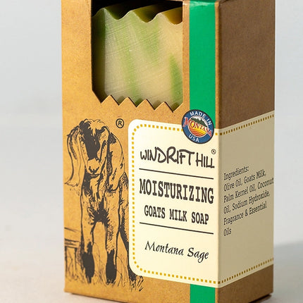 Windrift Hill Moisturizing Goat Milk Soap, Montana Sage