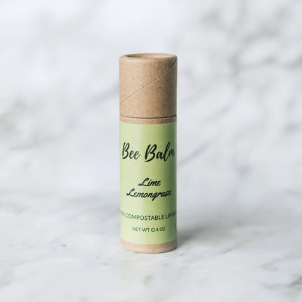 Bee Balm Co. Lip Balm, Lime Lemongrass