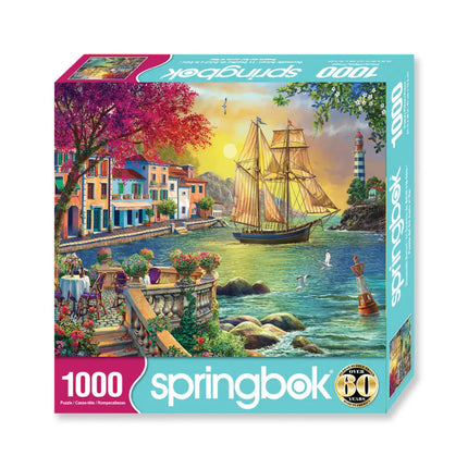 Springbok 33-11153 Oceanside Sunset, 1000-piece Jigsaw Puzzle