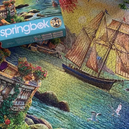 Springbok 33-11153 Oceanside Sunset, 1000-piece Jigsaw Puzzle