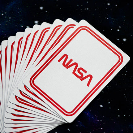 Fulton's Official NASA Worm Logo Playing Cards