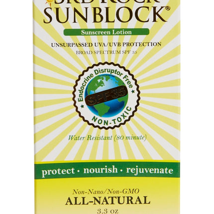 3rd Rock Sunblock SPF 35+ Sunscreen Lotion - Scented