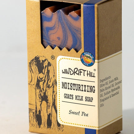 Windrift Hill Moisturizing Goat Milk Soap, Sweet Pea