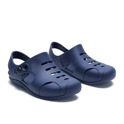 Okabashi Carter Kid's Camp Shoes, Navy