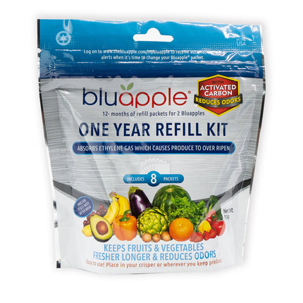 Bluapple® One-Year Refill Kit with Activated Carbon