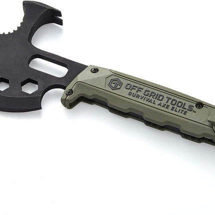 Off Grid Tools OGT Survival Axe Elite, Green