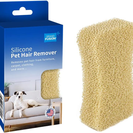 Silicone Pet Hair Remover Sponge, Single Pack