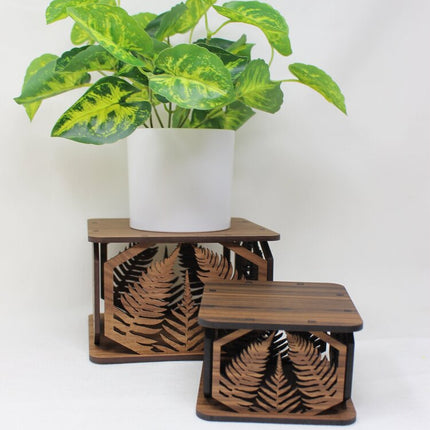 6 By 6 Arts Nature & Structure Indoor Plant Stands - Swordferns