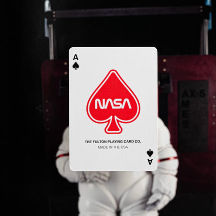 Fulton's Official NASA Worm Logo Playing Cards