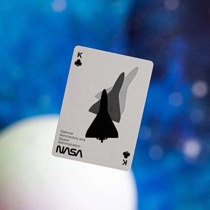 Fulton's Official NASA Worm Logo Playing Cards