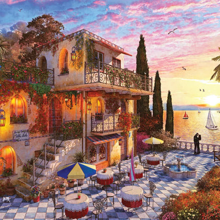 Springbok 70-11068 Mediterranean Romance, 1000-piece Jigsaw Puzzle