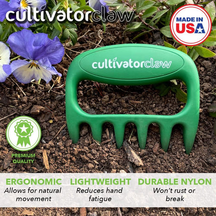 Bear Paw Products Cultivator Claw - Hand-Held Gardening Tool