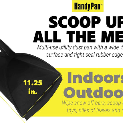 HandyPan - Heavy-Duty Large Capacity Dust Pan with Many Uses