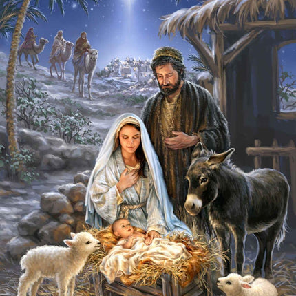 Springbok 34-10784 Savior Is Born, 1000-piece Jigsaw Puzzle