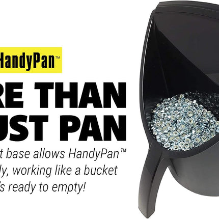 HandyPan - Heavy-Duty Large Capacity Dust Pan with Many Uses