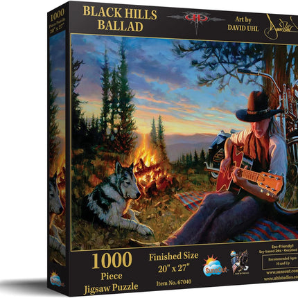 SunsOut 67040 Black Hills Ballad by David Uhl, 1000-piece Jigsaw Puzzle