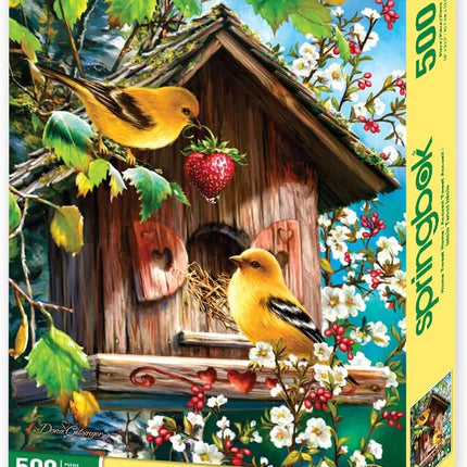 Springbok 33-01662 Home Tweet Home, 500-piece Jigsaw Puzzle