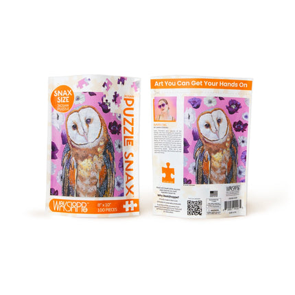 WerkShoppe 100-piece Puzzle Snax, Barn Owl