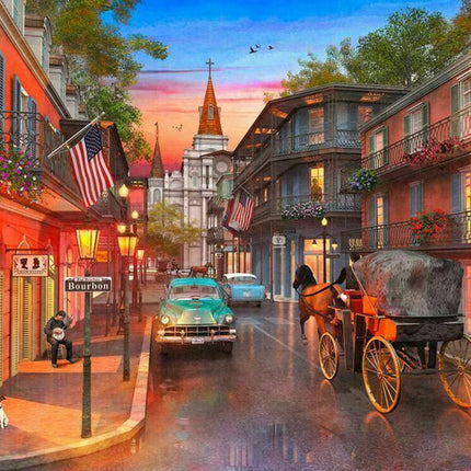 Springbok 33-10890 Bourbon Street, 1000-piece Jigsaw Puzzle