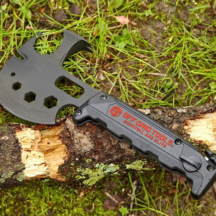 Off Grid Tools OGT Survival Axe Elite, Black