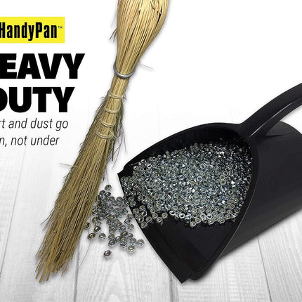 HandyPan - Heavy-Duty Large Capacity Dust Pan with Many Uses