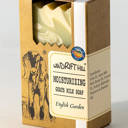 Windrift Hill Moisturizing Goat Milk Soap, English Garden