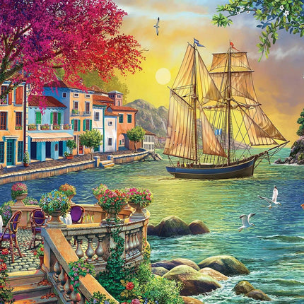 Springbok 33-11153 Oceanside Sunset, 1000-piece Jigsaw Puzzle