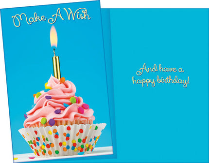 Birthday Card - Happy Birthday, Make A Wish