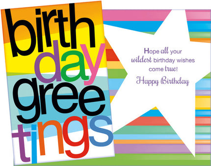 Birthday Card - Happy Birthday, Birthday Greetings