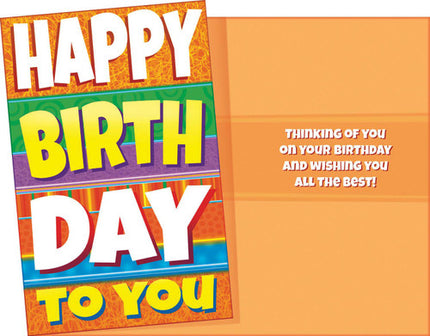 Birthday Card - Happy Birthday to You