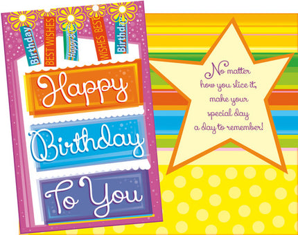 Birthday Card - Happy Birthday to You