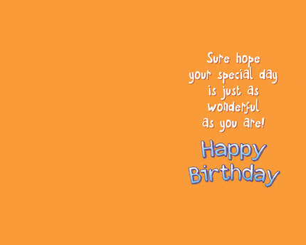 Birthday Card - Happy Birthday, Happy Birthday To a Person Who Is...