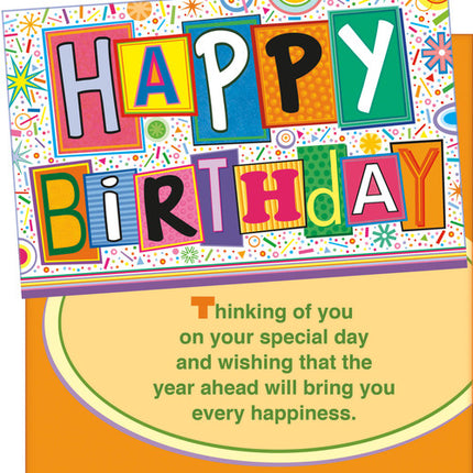 Birthday Card - Happy Birthday