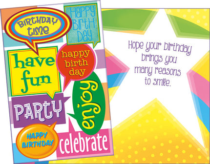 Birthday Card - Happy Birthday, Birthday Time