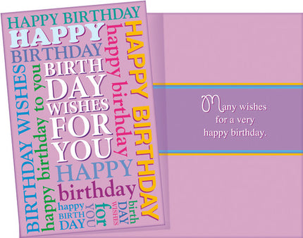 Birthday Card - Happy Birthday, Birthday Wishes For You